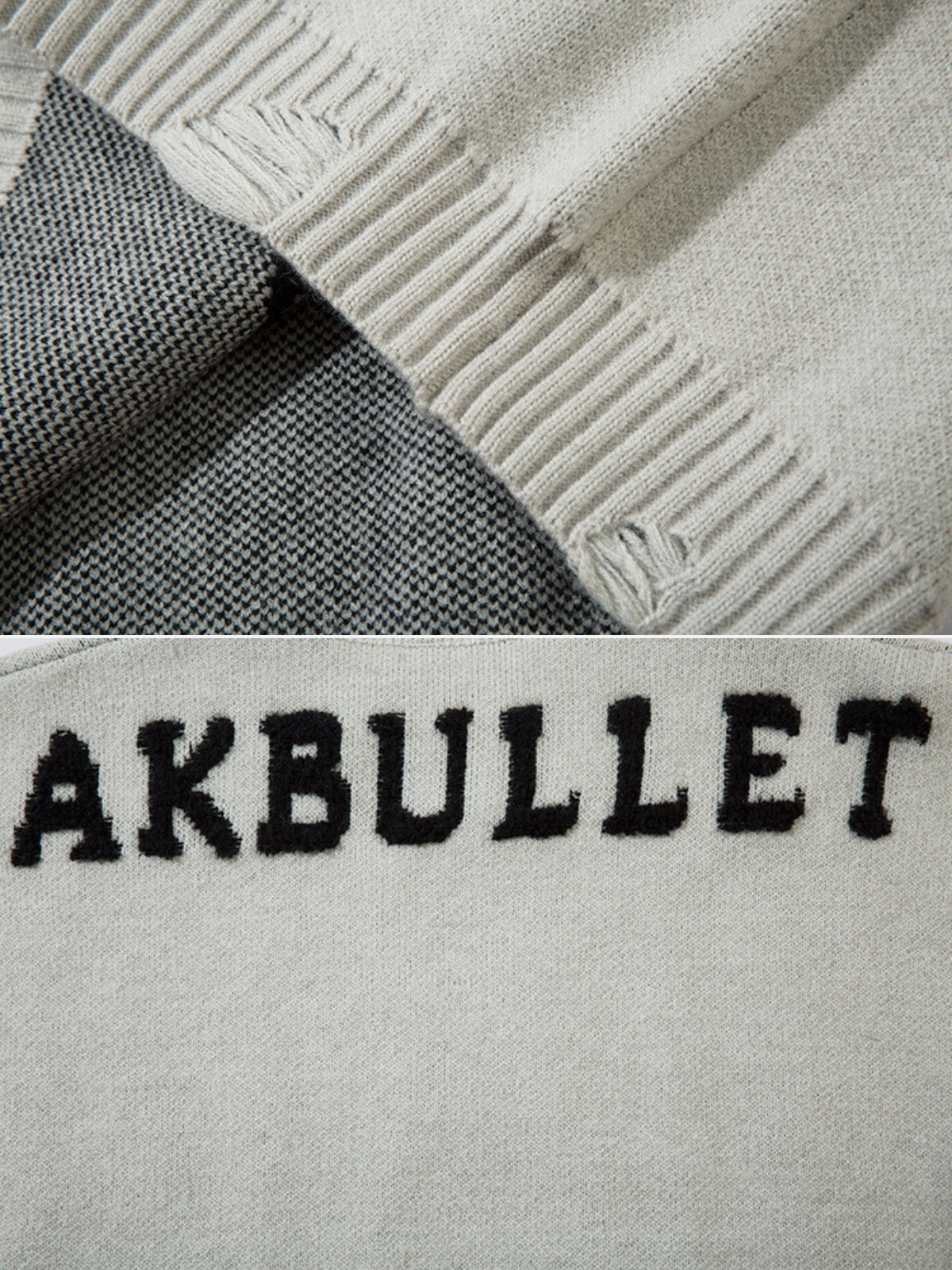 AKBULLET - Oversized Graphic Sweater | TEENWEAR.EU