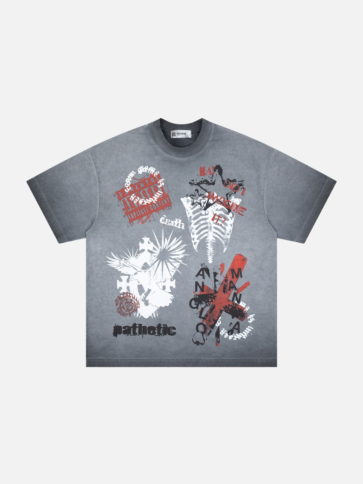 XRAYED - Oversized Graphic T-Shirt