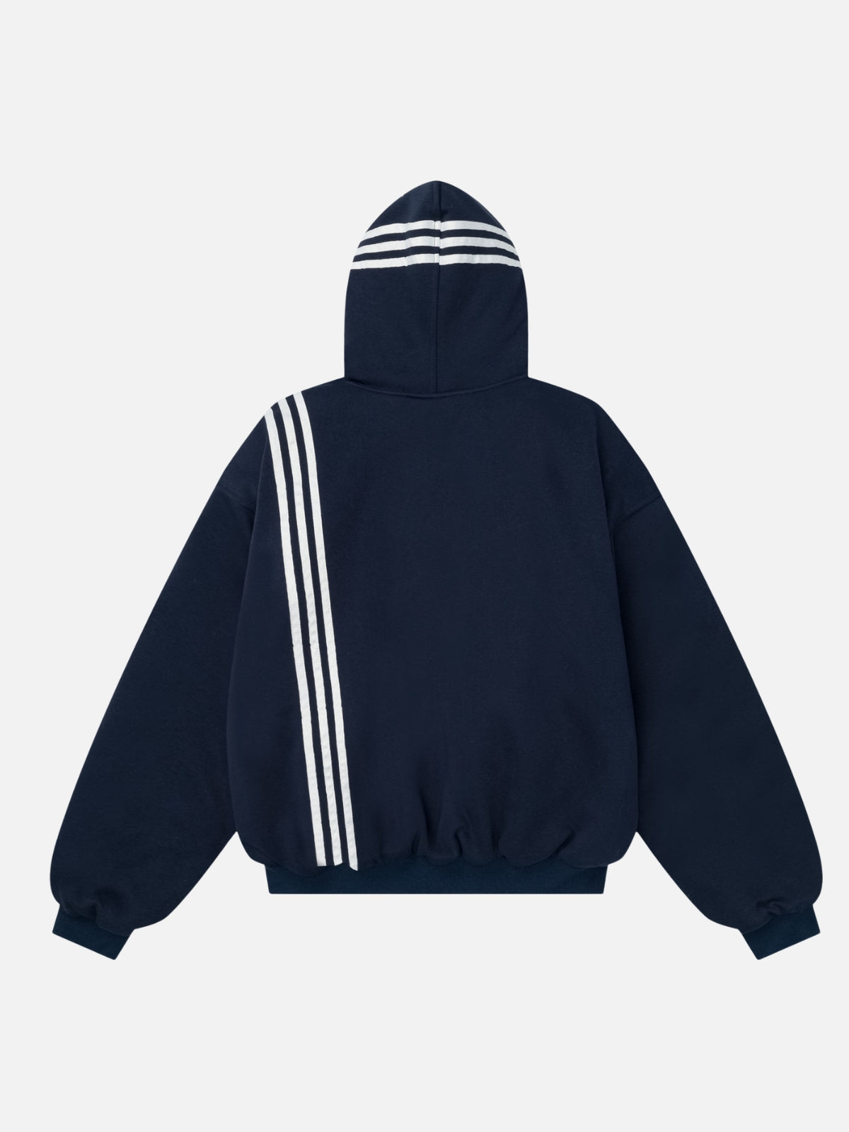 LIONEX – Oversized Graphic Zip Up Hooded Jacket