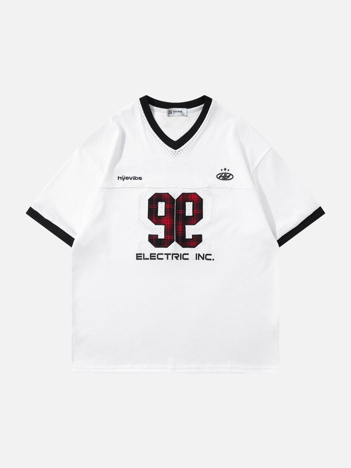 ELECTRIC INC - Oversized Print Jersey T-Shirt White | TEENWEAR.EU