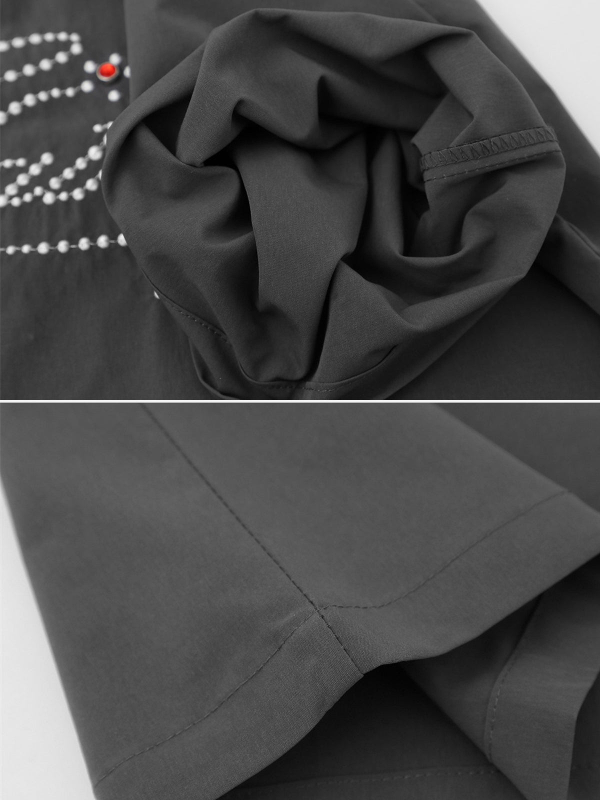 PEARLY - Rhinestone Graphic Shirt | Teenwear.eu