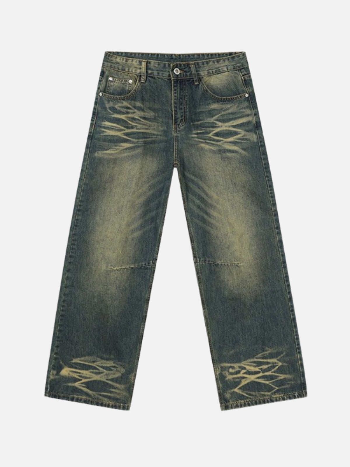 GLACIER - Baggy Basic Jeans Blue | TEENWEAR.EU