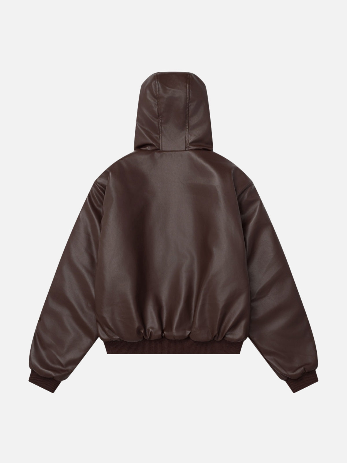 ORNIX – Embroidered Oversized Leather Jacket