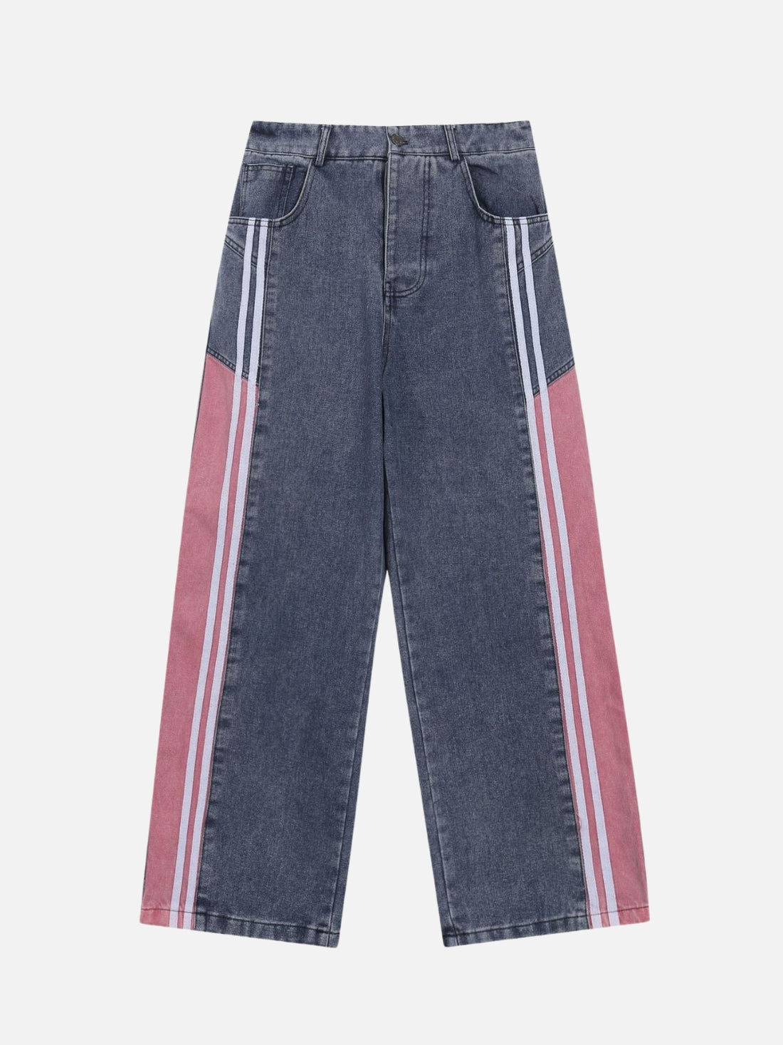 SRIPES - Loose Graphic Jeans Blue | TEENWEAR.EU