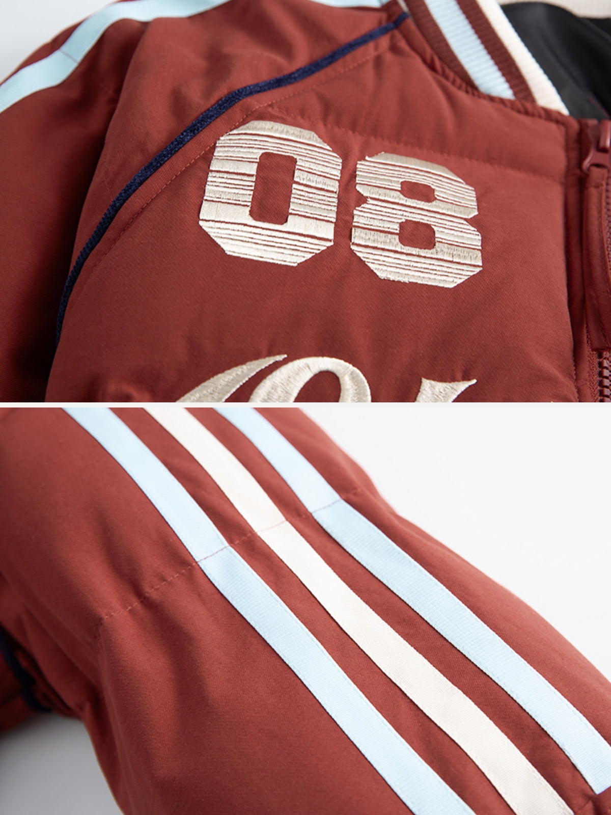 OLD VIBE - Racing Graphic Puffer Jacket