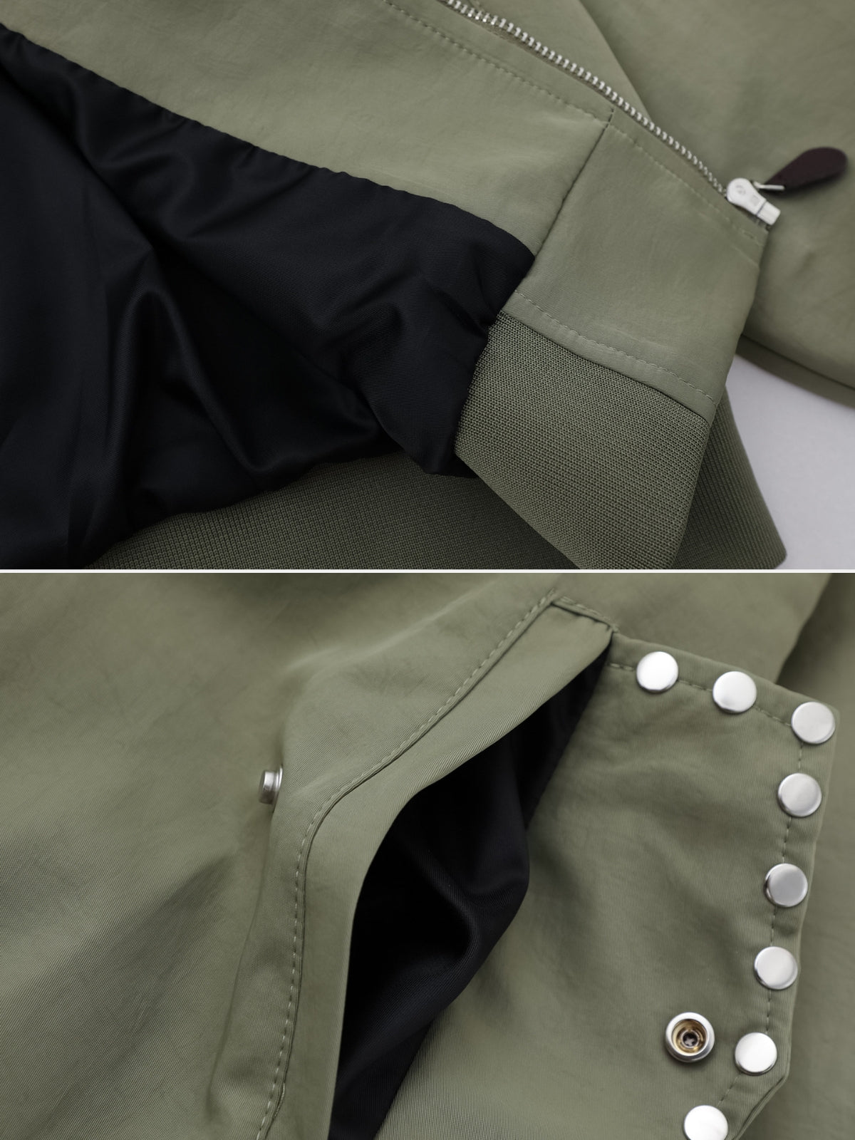 STUDSY - Oversized Embroidered Jacket