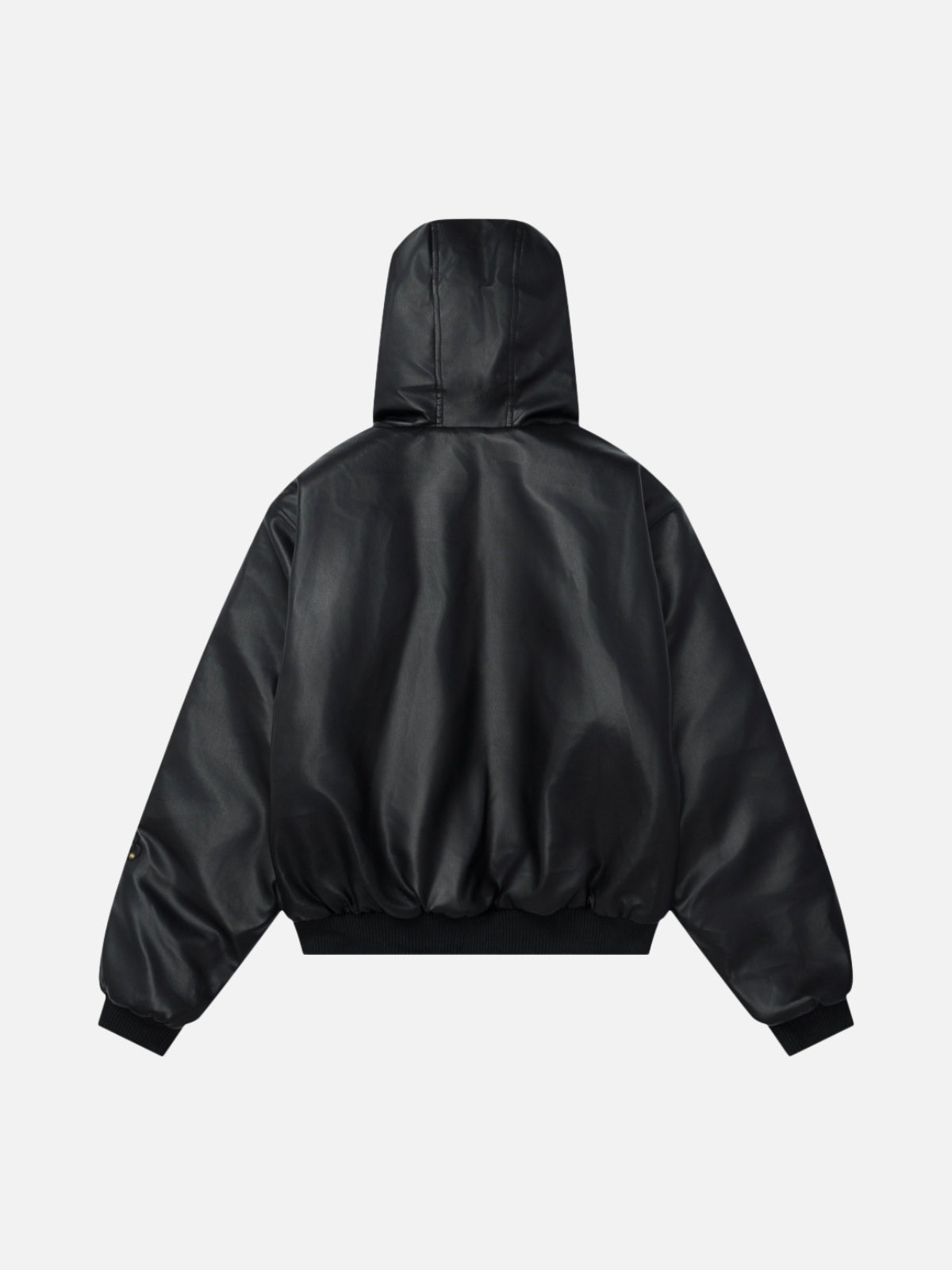 ORNIX – Embroidered Oversized Leather Jacket