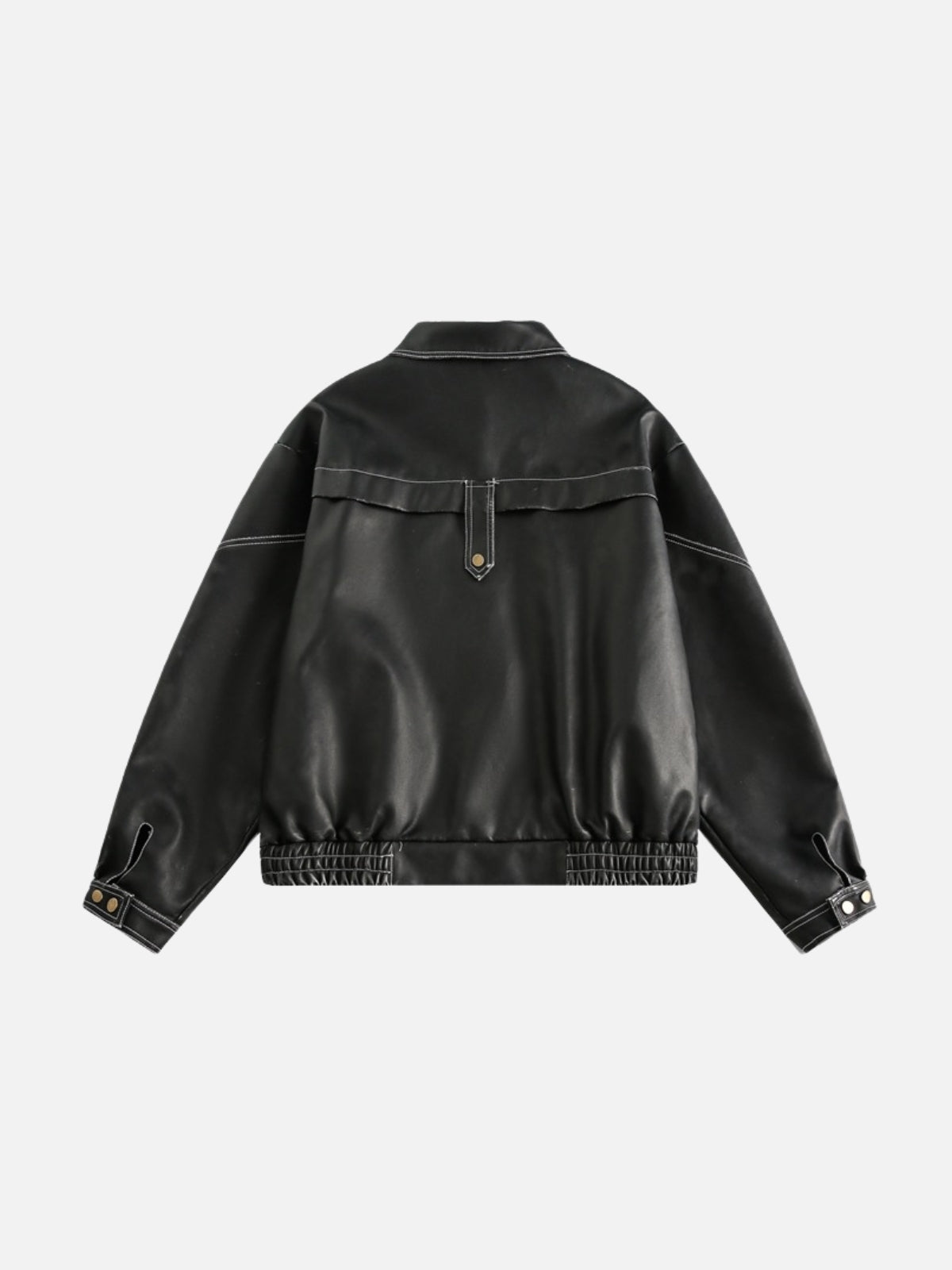 GLACIO - Leather Basic Jacket | TEENWEAR.EU