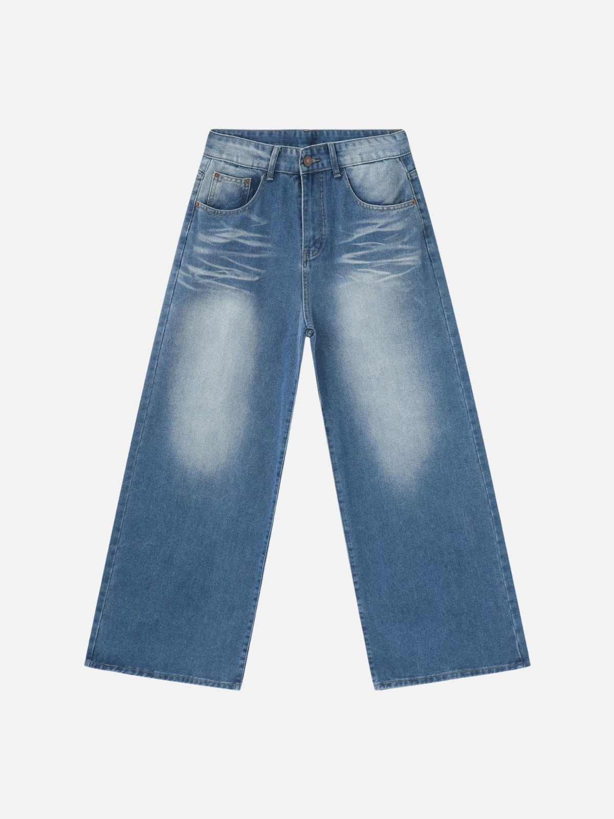 CUSTODY - Baggy Basic Jeans Blue | TEENWEAR.EU