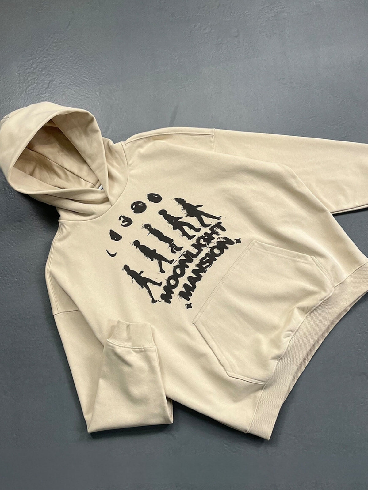 MOONLIGHT - Oversized Print Hoodie | TEENWEAR.EU