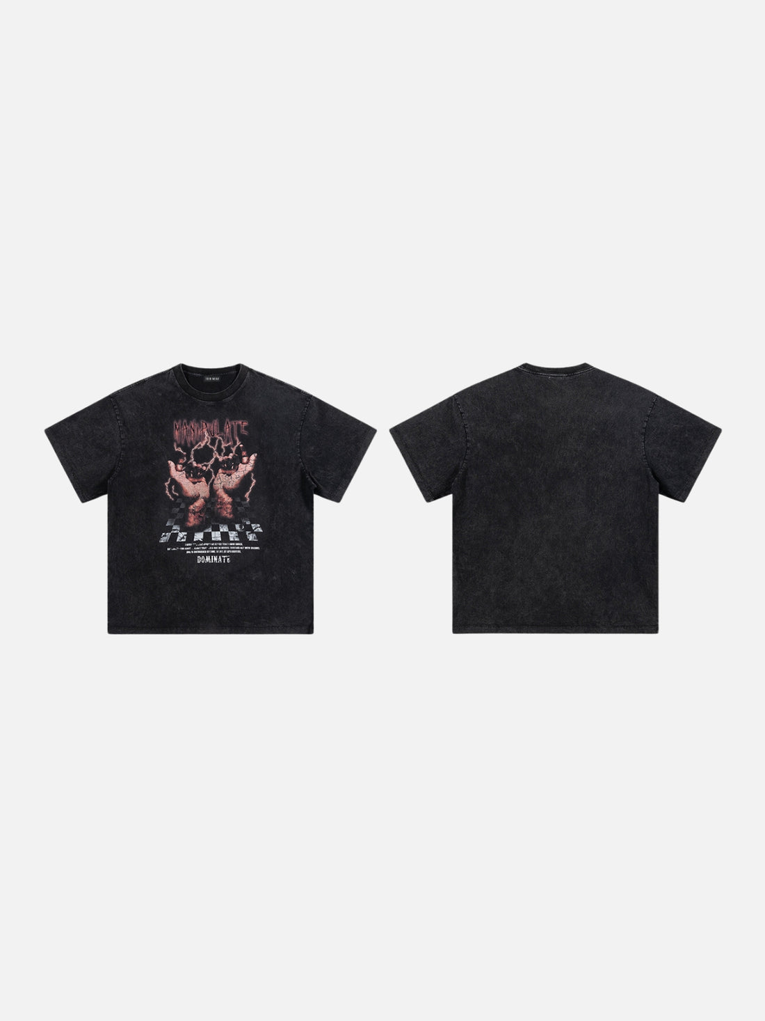 NESHOK - Oversized Print T-Shirt Black | TEENWEAR.EU