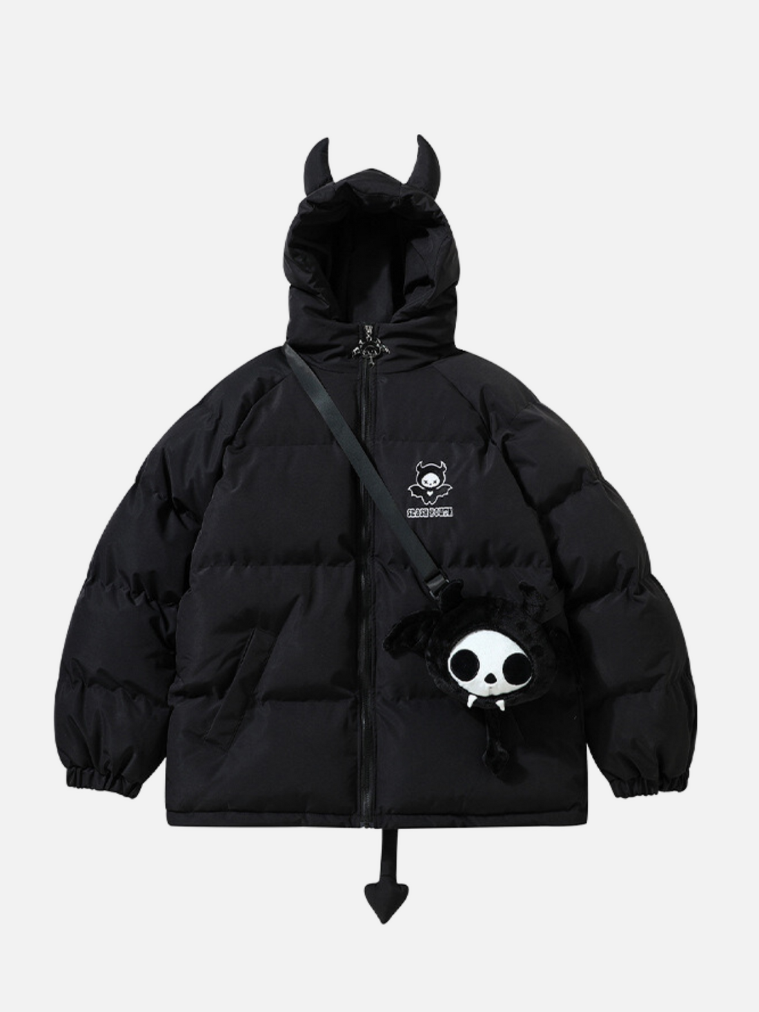 VAMP - Puffer Jacket Black | TEENWEAR.EU