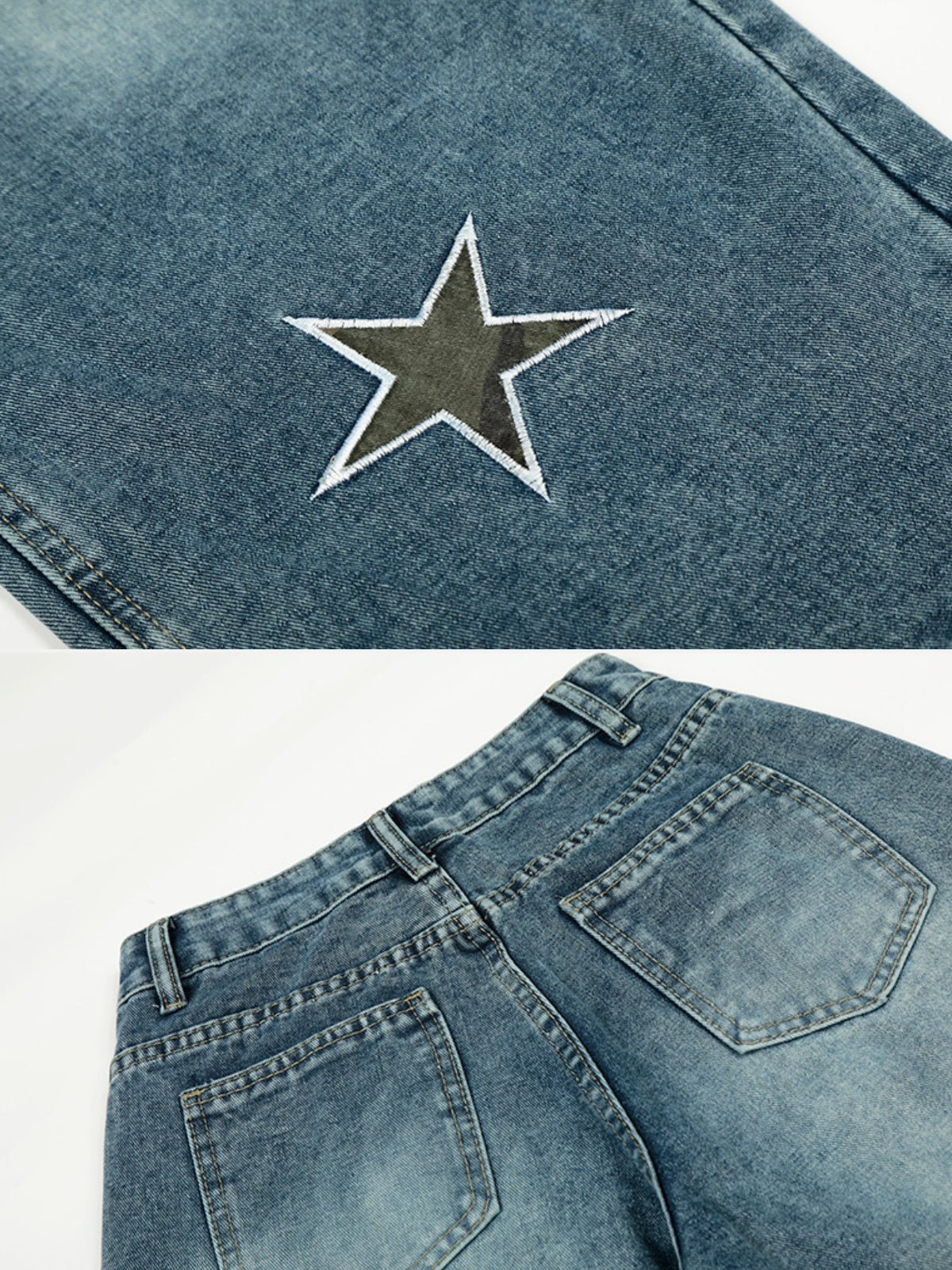 STELLAX - Baggy Graphic Jeans | Teenwear.eu