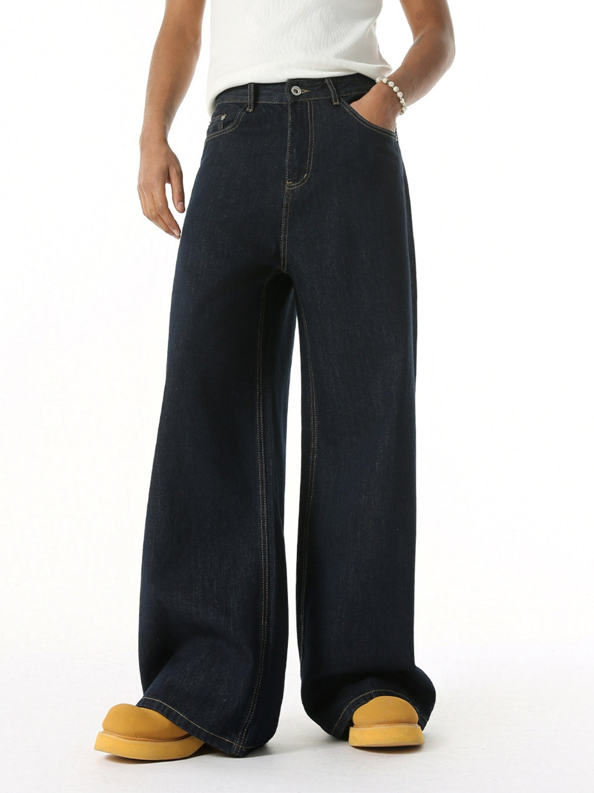 DAWNED - Baggy Basic Jeans | TEENWEAR.EU