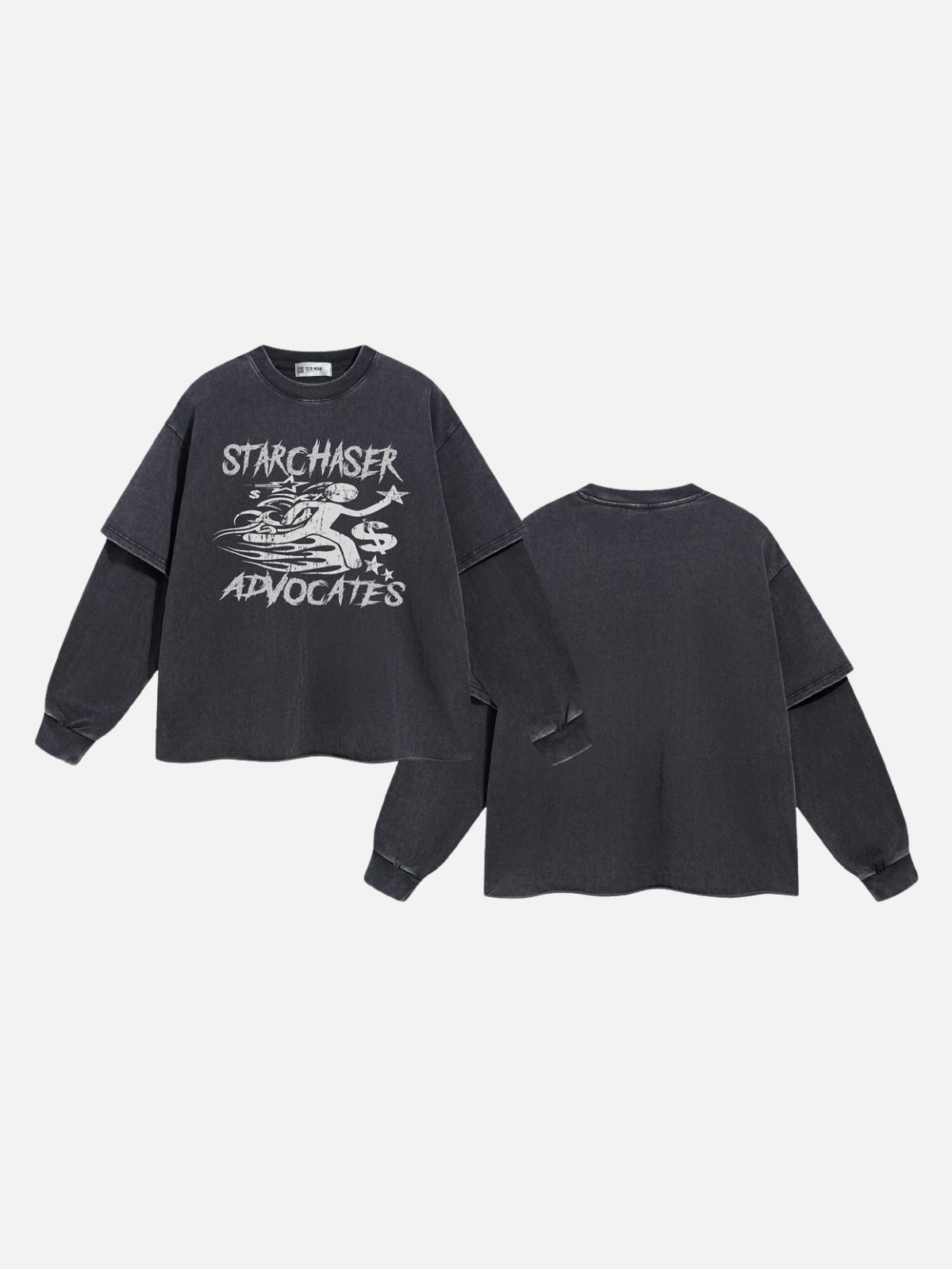 STARCHASER - Oversized Print Long Sleeved T-Shirt | TEENWEAR.EU