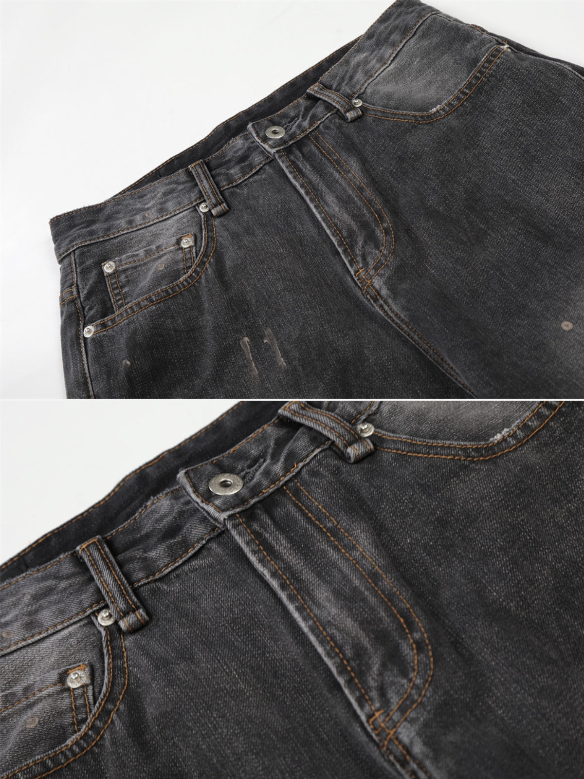 SCRATCHYO - Baggy Graphic Jeans