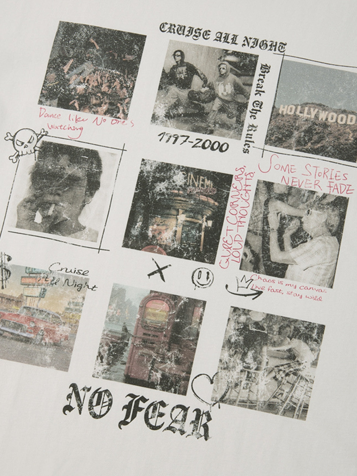 FEARLESS - Boxy Graphic T-Shirt | Teenwear.eu