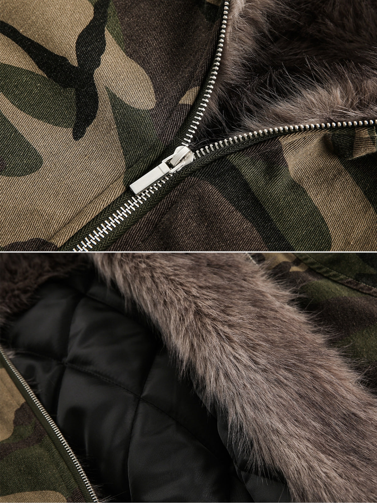 CAMOZEE – Oversized Basic Sherpa Jacket