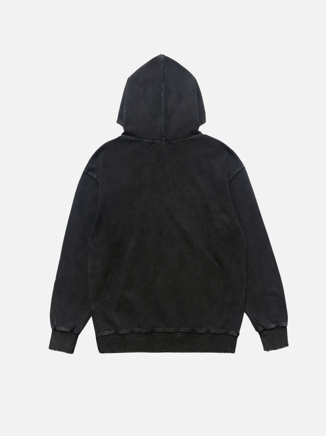 ZIPER - Oversized Graphic Hoodie Black | TEENWEAR.EU