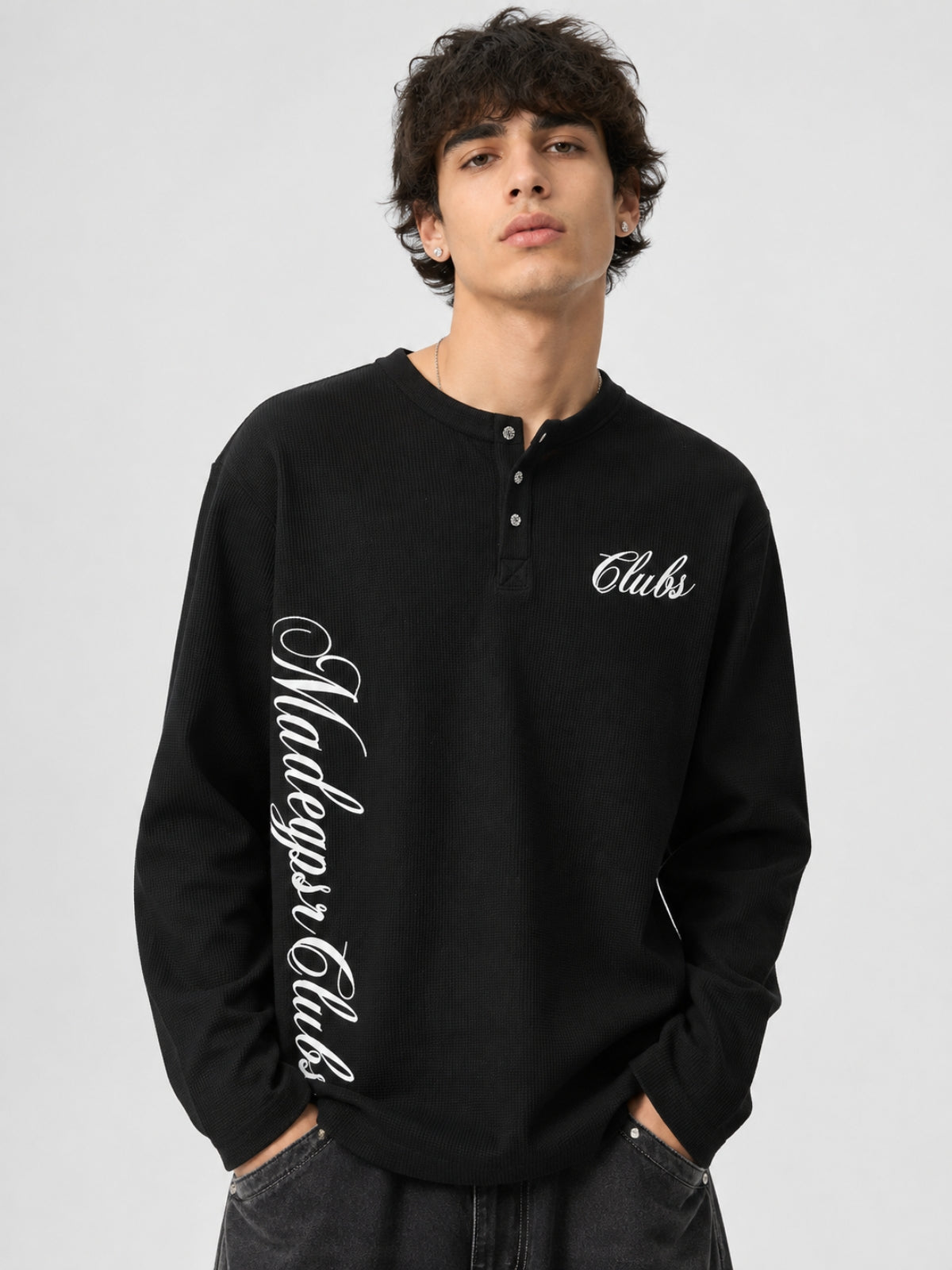 CLUBS - Long Sleeve Print T-Shirt
