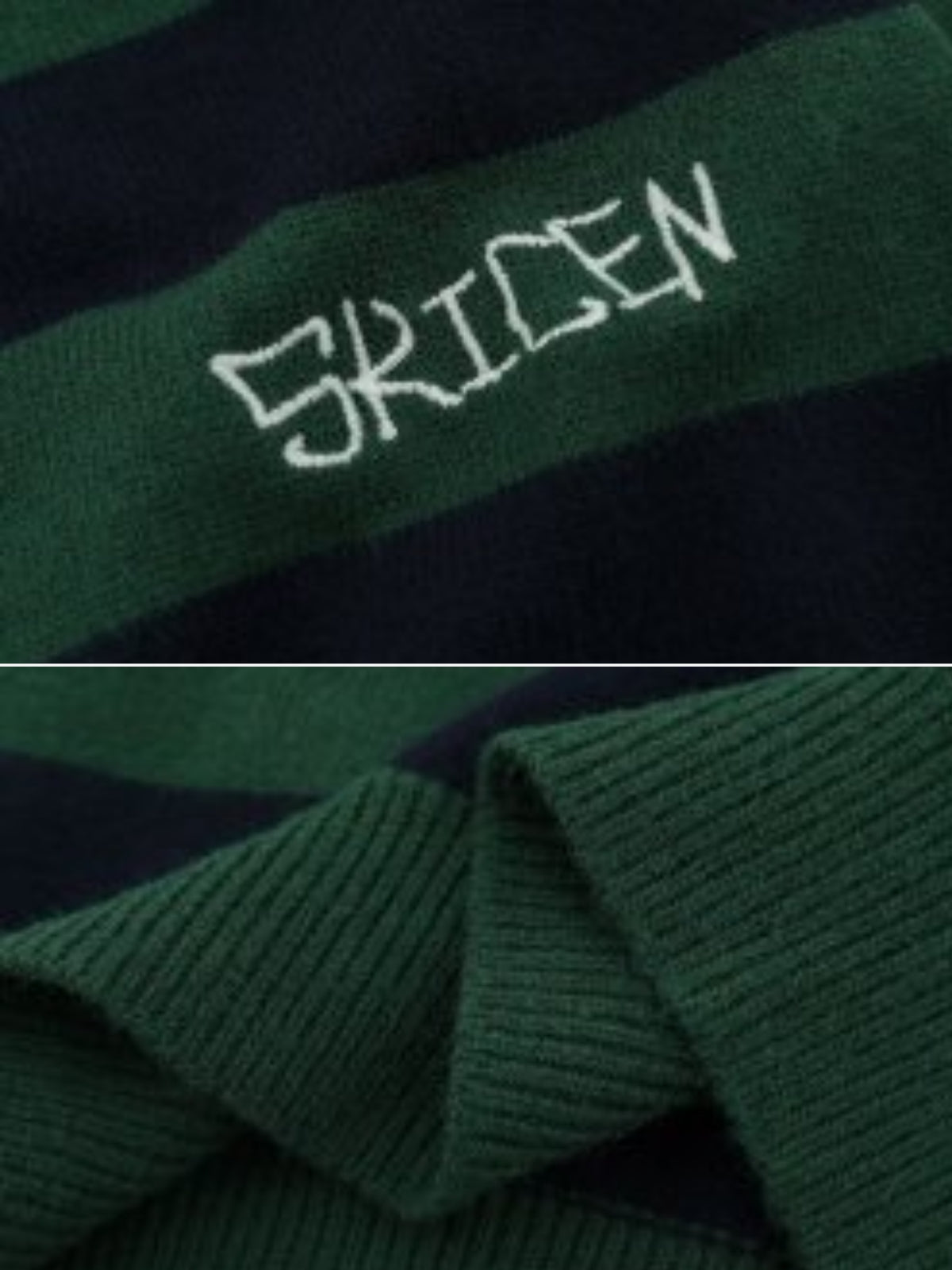 GOLFZY - Oversized Basic Polo Sweater