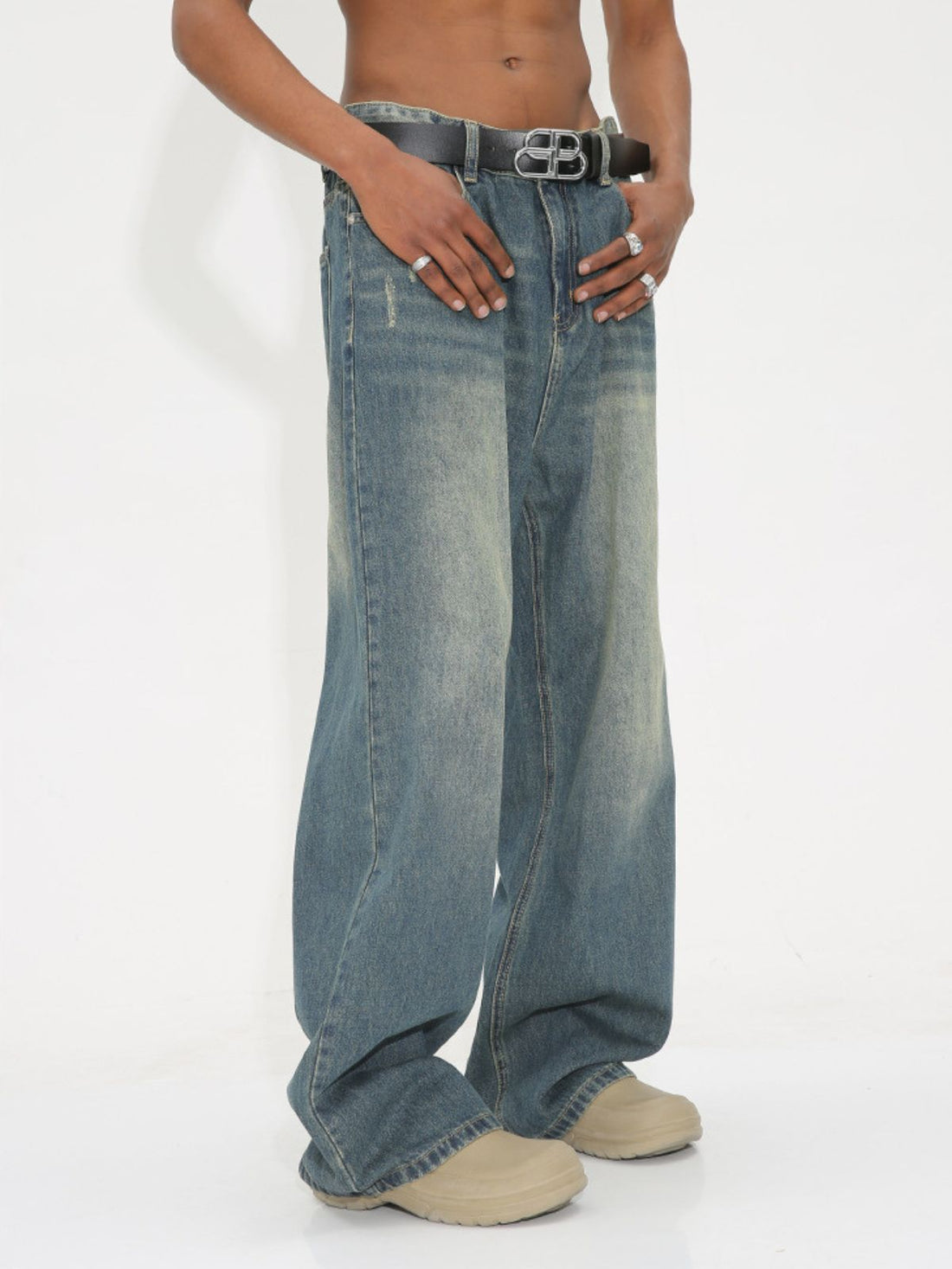 WASHED - Baggy Basic Jeans | Teenwear.eu