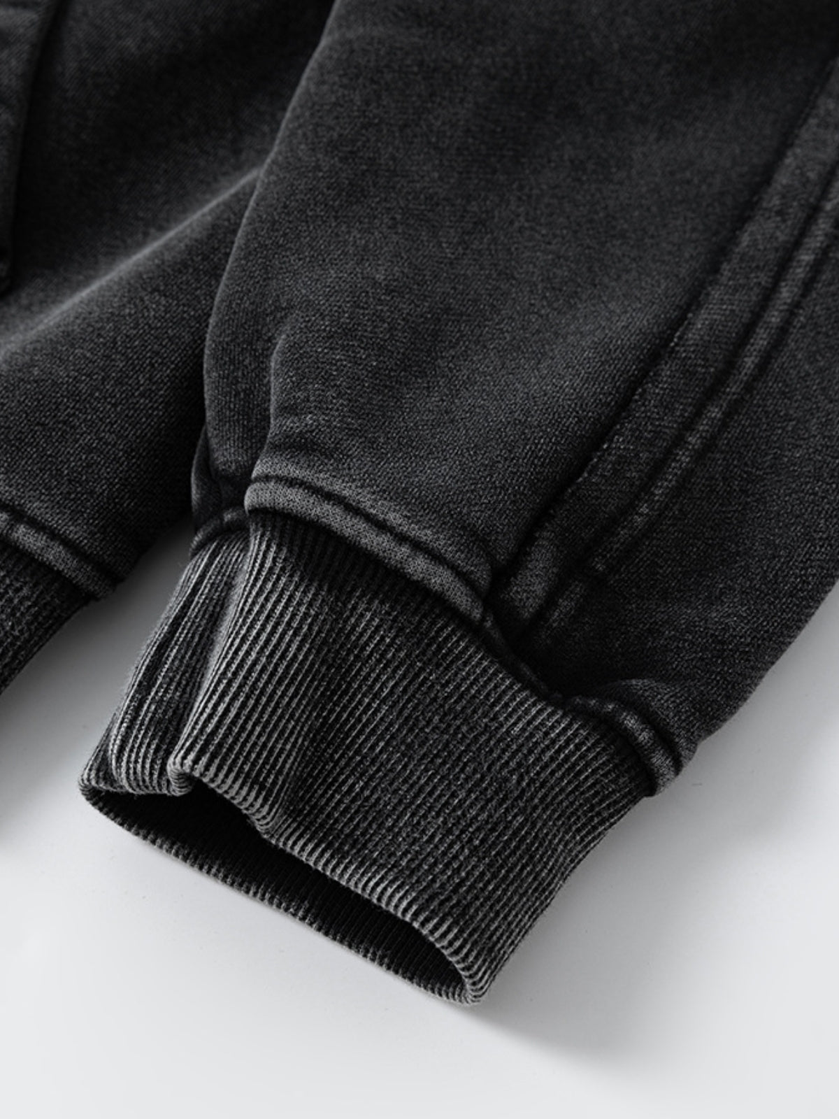 LOGOS - Oversized Embroidered Zip Up Hoodie