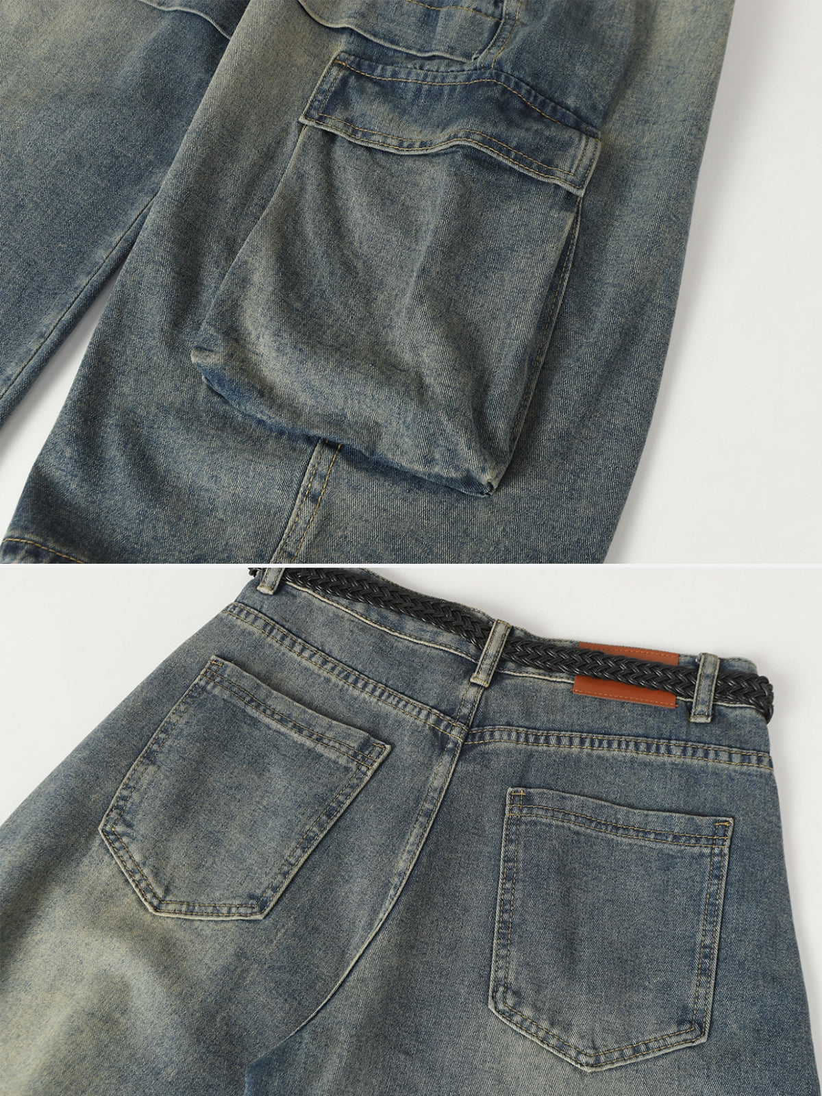 TAILY - Baggy Basic Cargo Jeans | Teenwear.eu