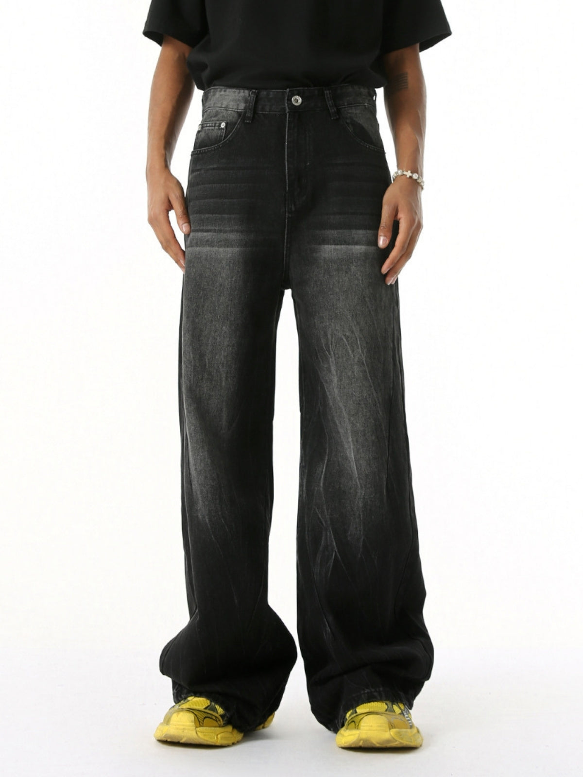 BLACKETS II - Baggy Basic Jeans | Teenwear.eu