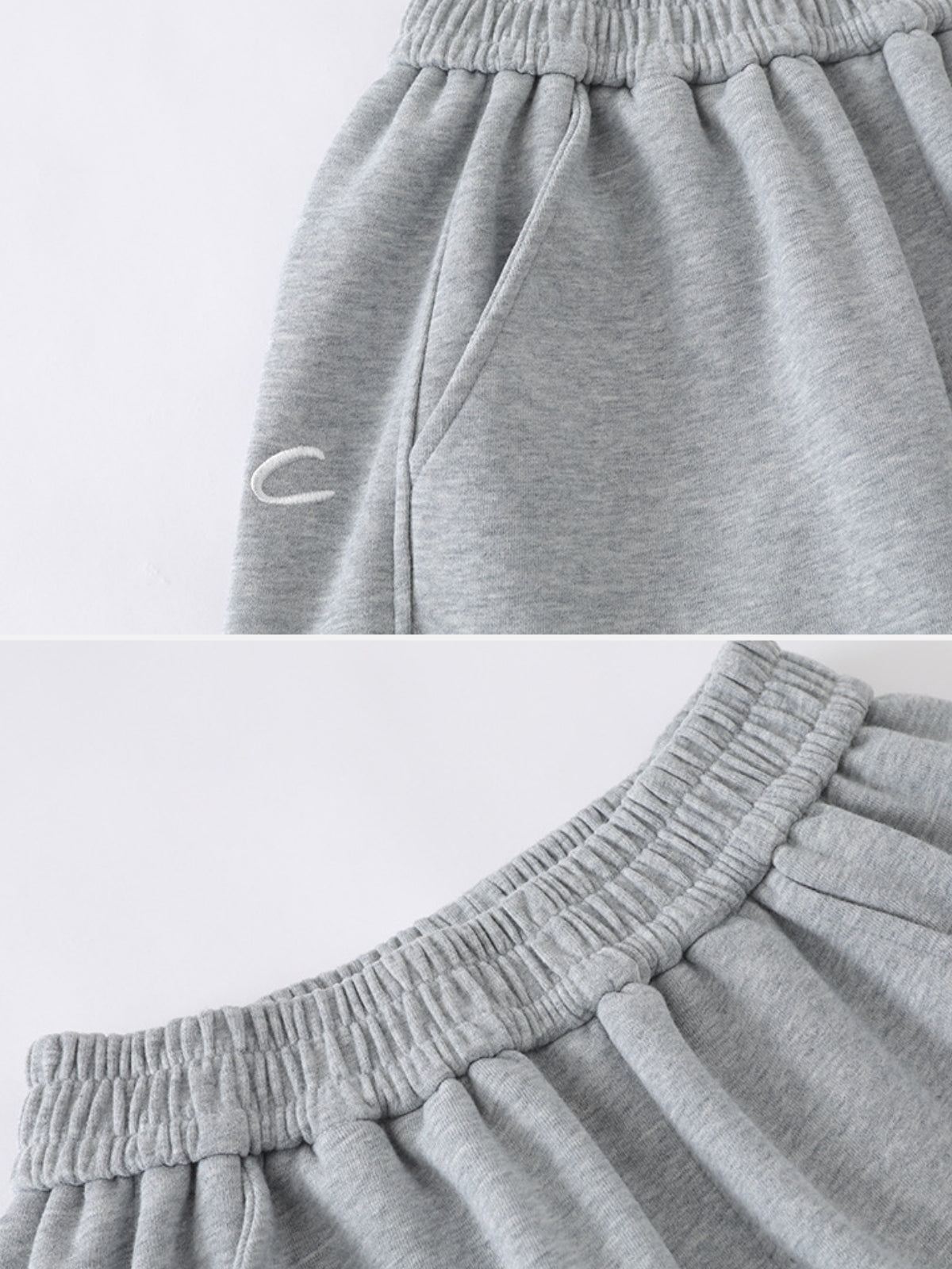 GRAVITY - Baggy Embroidered Sweatpants | Teenwear.eu