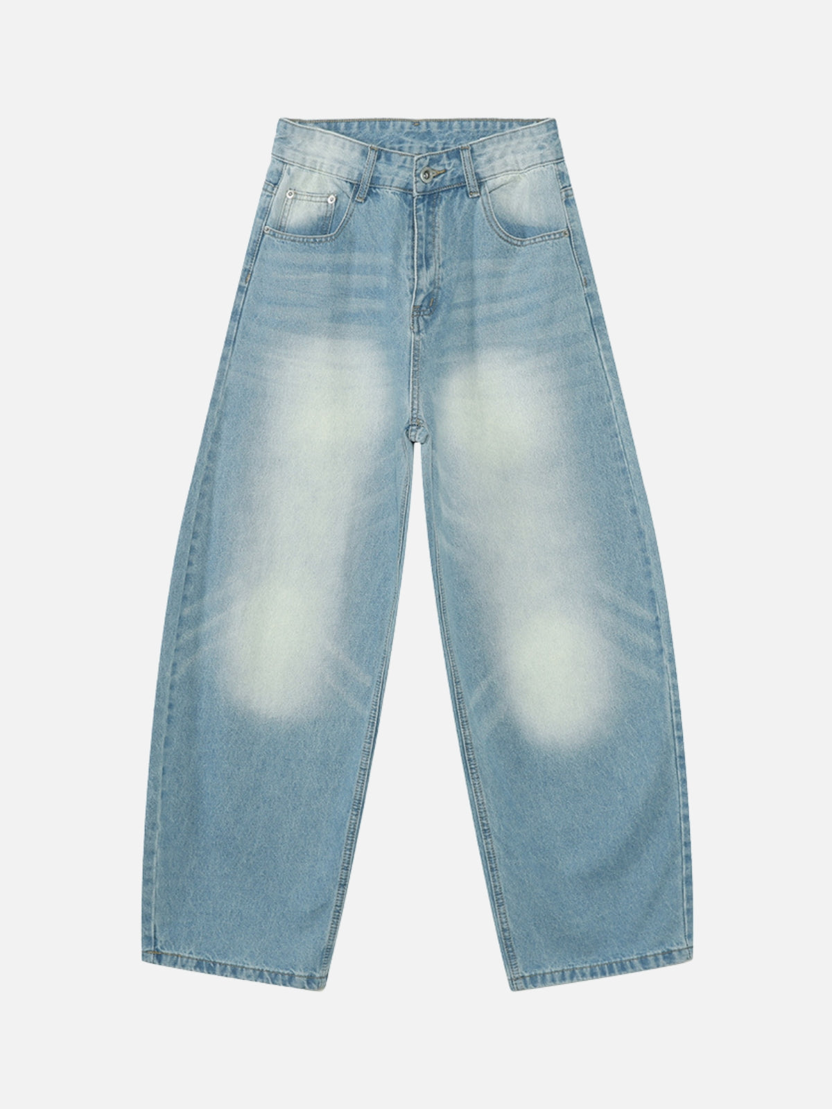 BENGER - Loose Basic Jeans Blue | TEENWEAR.EU