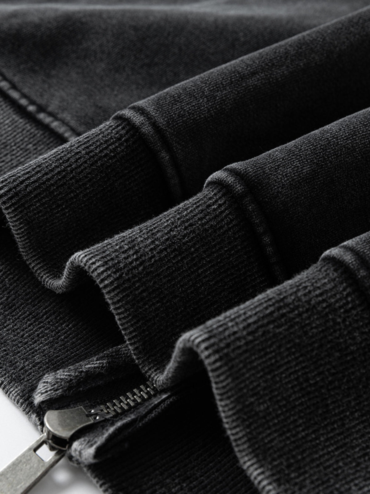 LOGOS - Oversized Embroidered Zip Up Hoodie