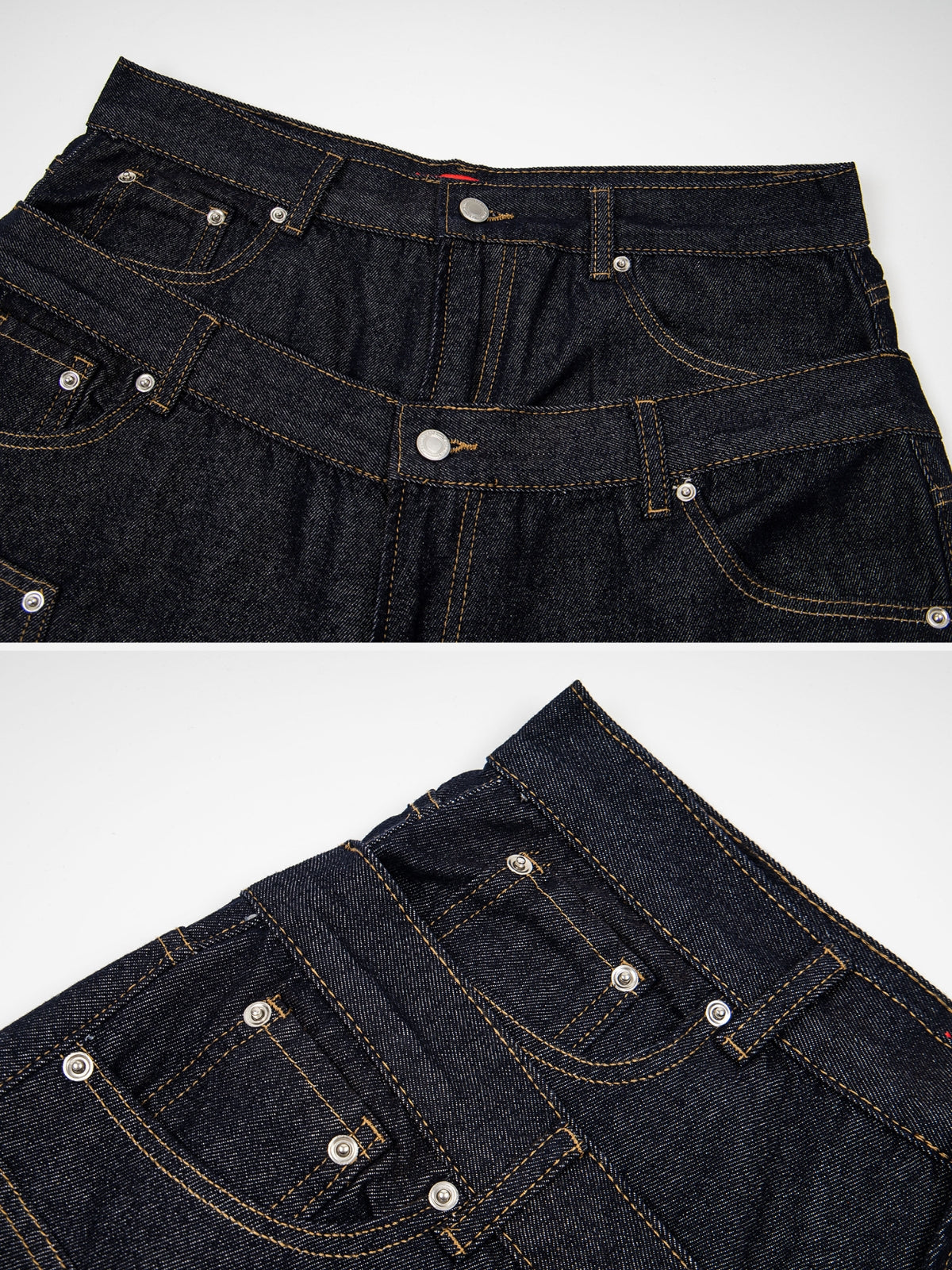 DOUBLETY - Baggy Denim Basic Jorts | Teenwear.eu