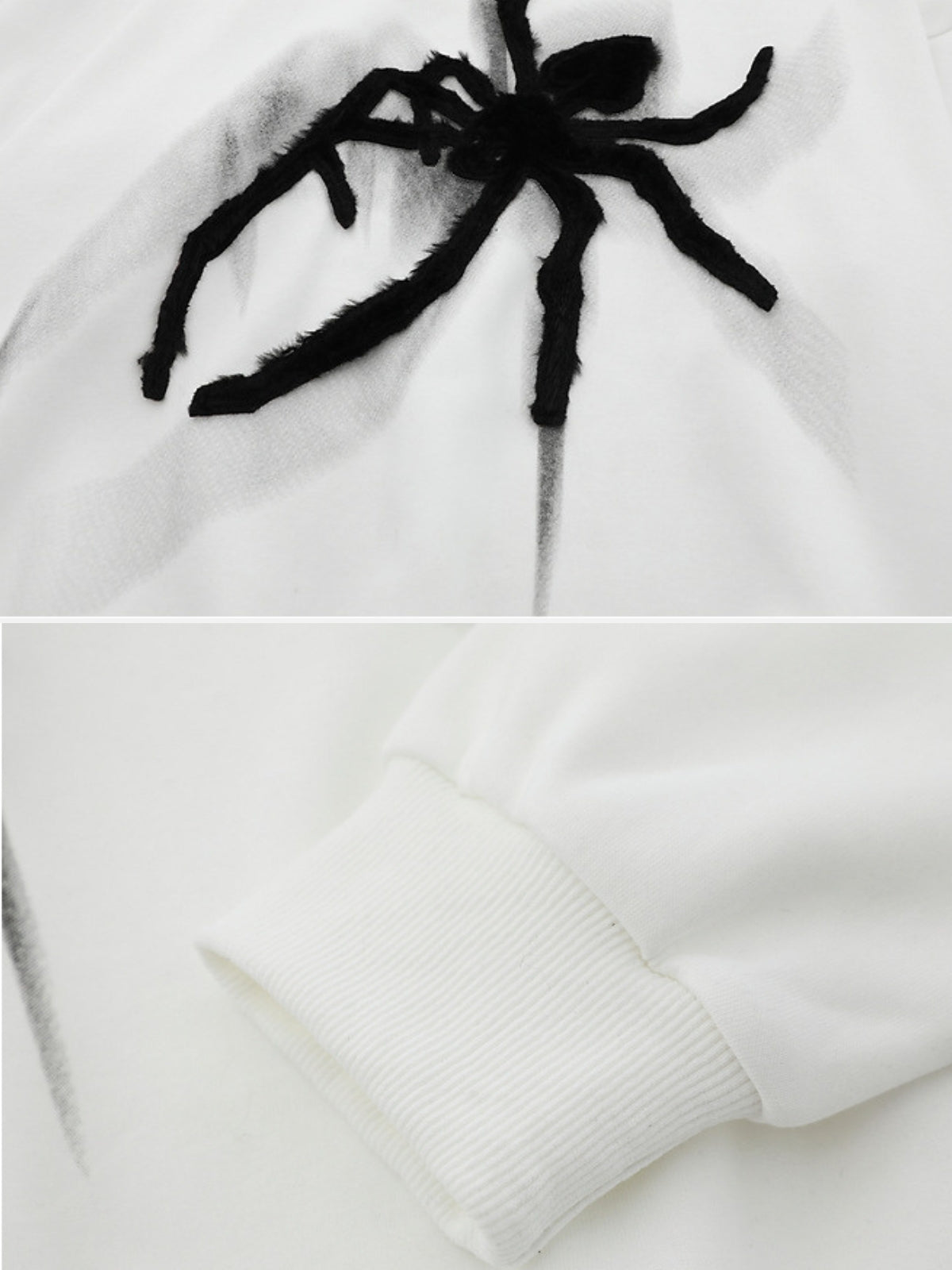 SPIDEROUS - Oversized Embroidered Hoodie | TEENWEAR.EU