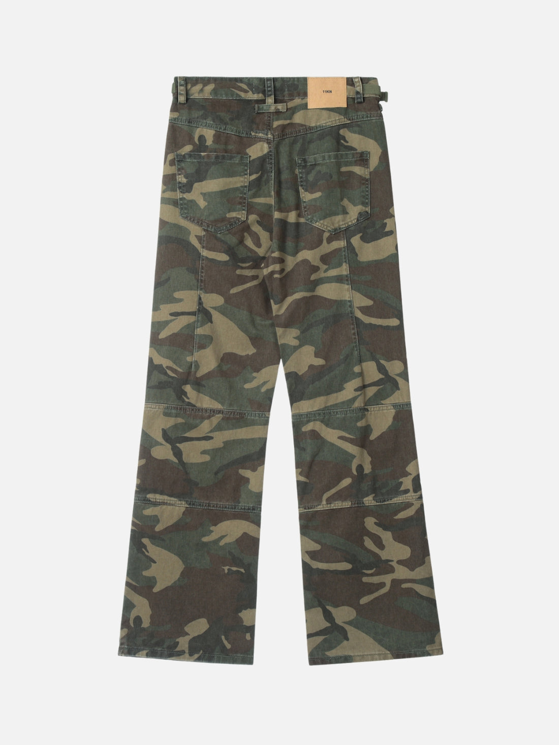 FRONT ZIPIES - Baggy Basic Camouflage Jeans Camouflage | TEENWEAR.EU