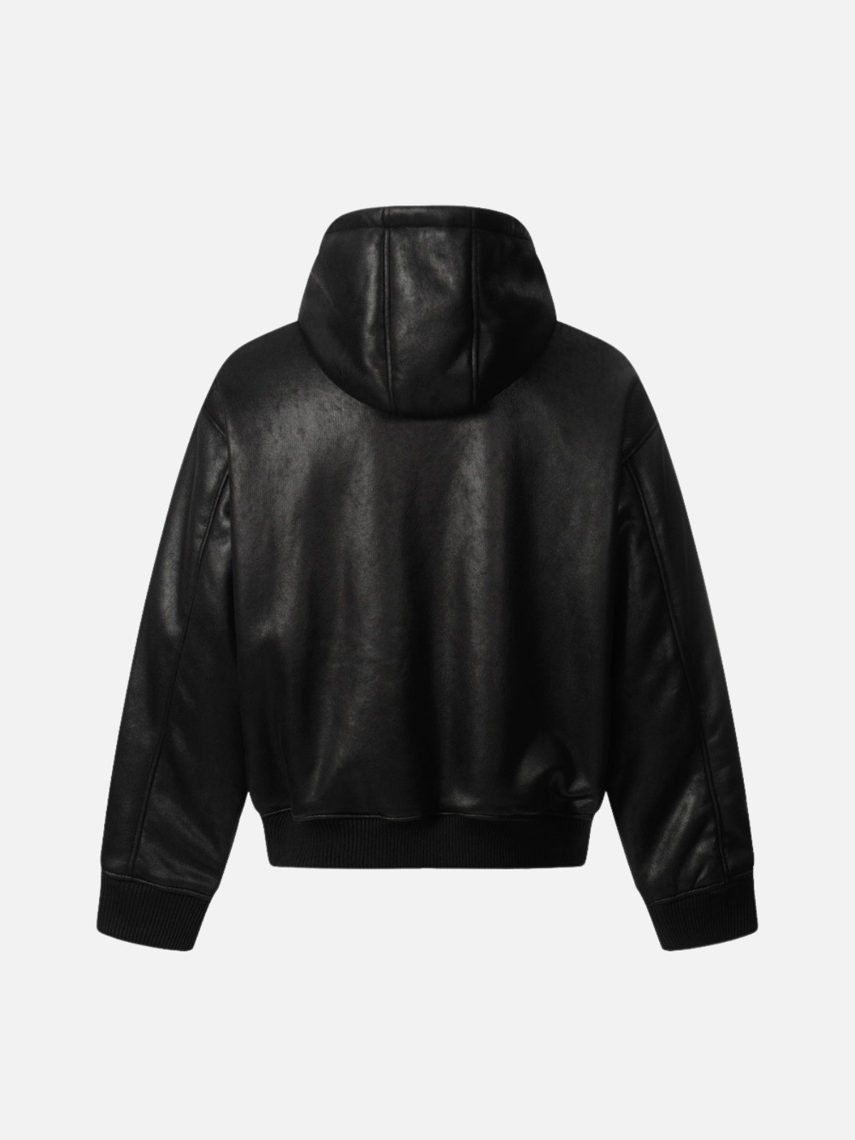 DARKON – Oversized Embroidered Leather Jacket