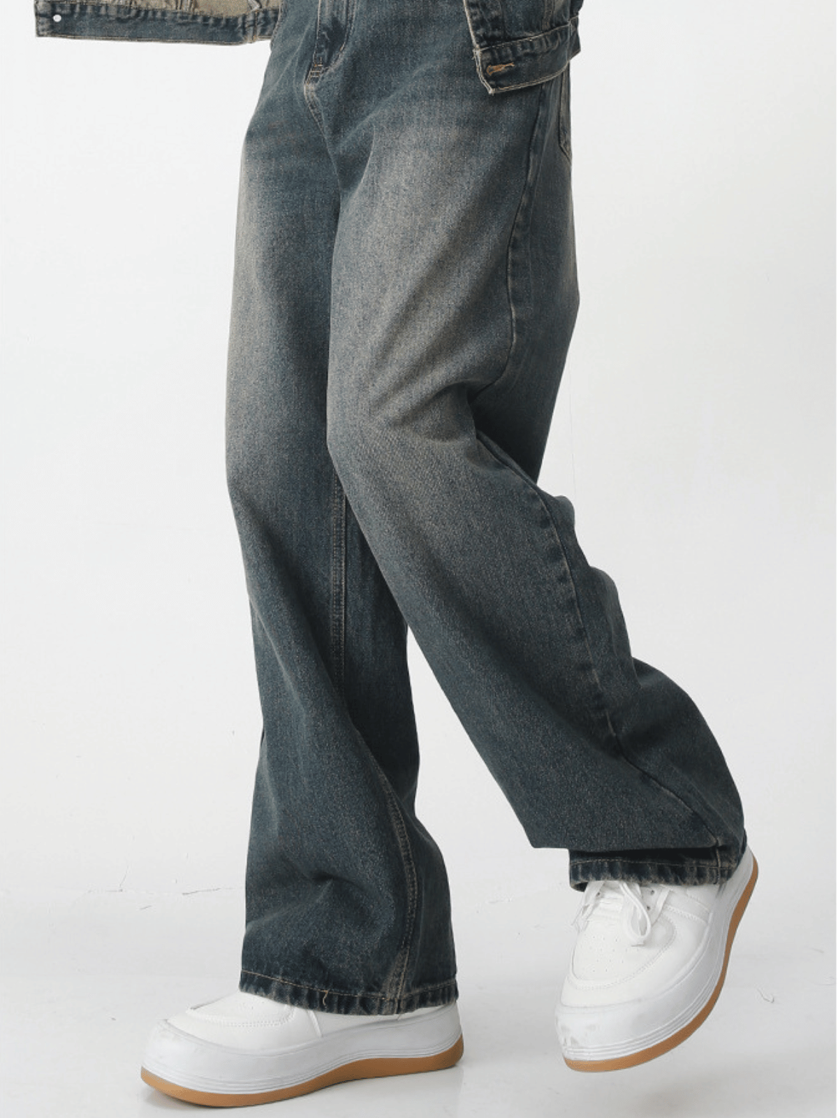 KLENORY - Loose Basic Washed Jeans | TEENWEAR.EU