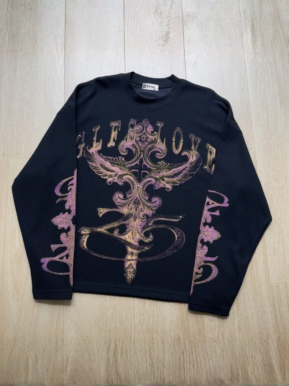 SWORD - Printed Waffle Long Sleeve