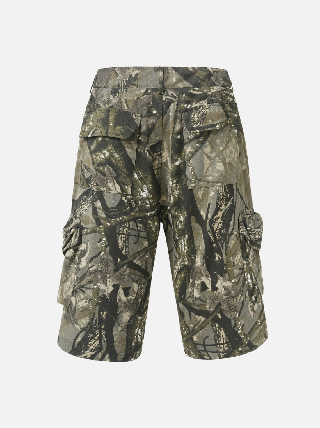 FOREST - Baggy Graphic Jorts Green | TEENWEAR.EU