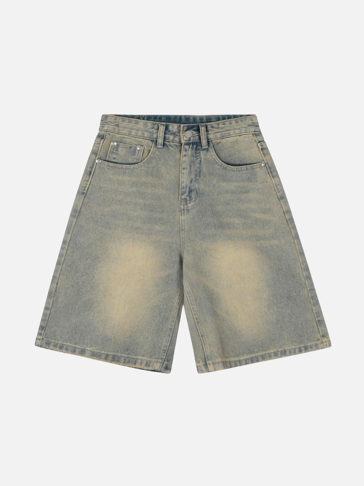 MERSHI - Baggy Denim Basic Shorts