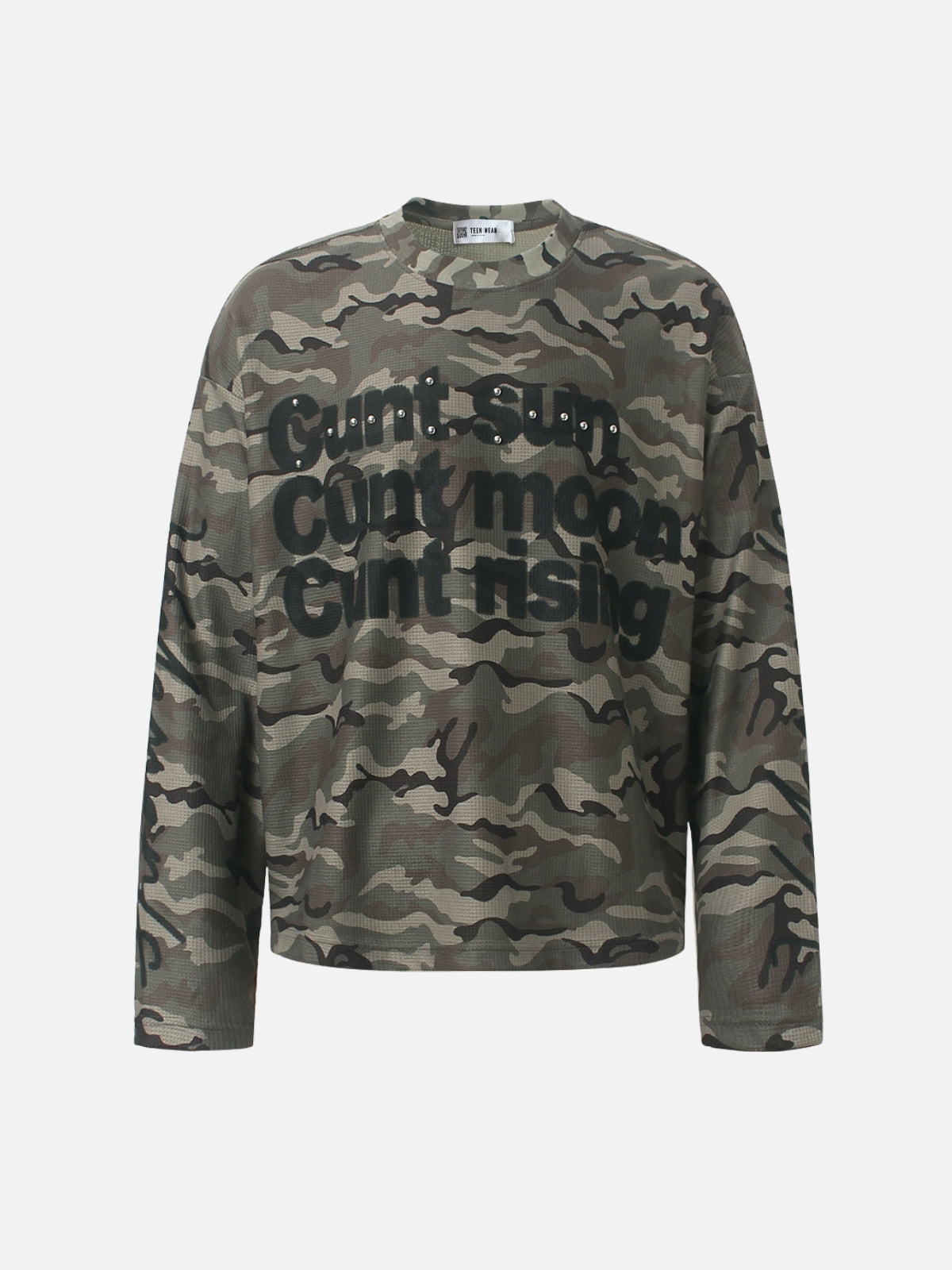 GUNT - Printed Camo Long Sleeve Camo | Teenwear.eu