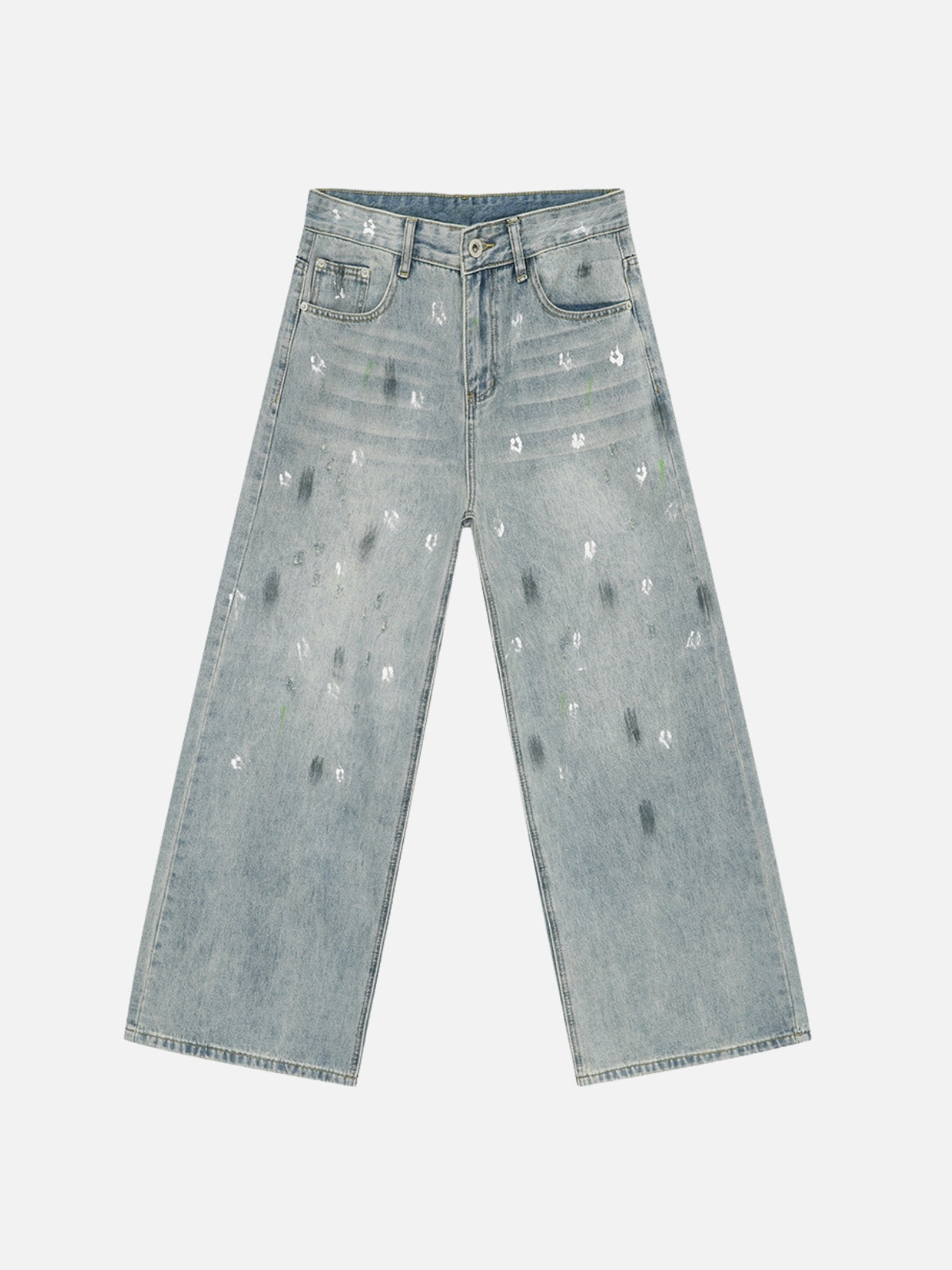 FAJNE - Baggy Basic Jeans Blue | TEENWEAR.EU