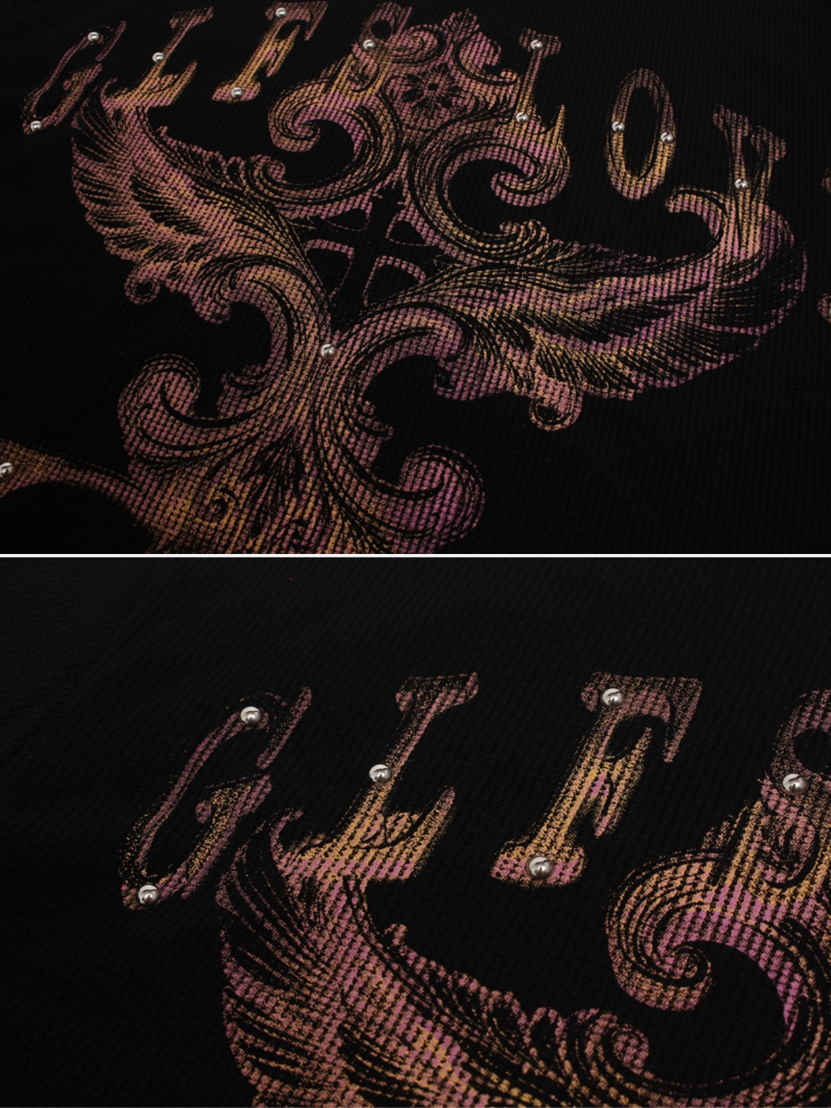 SWORD - Printed Waffle Long Sleeve
