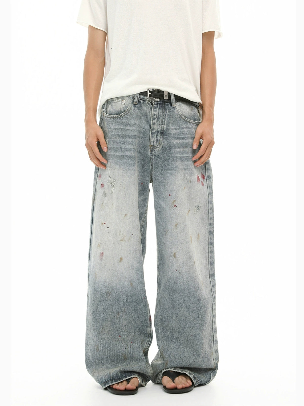 PAINTIES - Baggy Basic Jeans