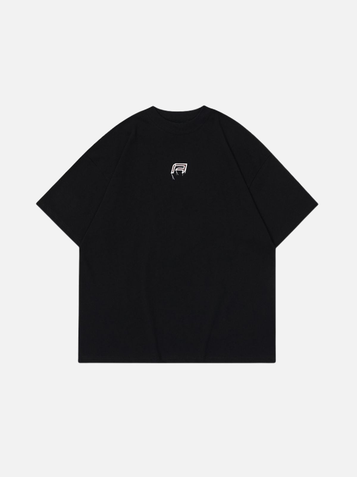 WINGLETS - Oversized Print T-Shirt Black | TEENWEAR.EU