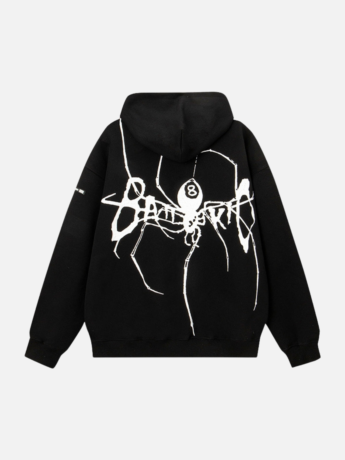 SPIDECHAIN - Oversized Print Zip Up Hoodie | TEENWEAR.EU
