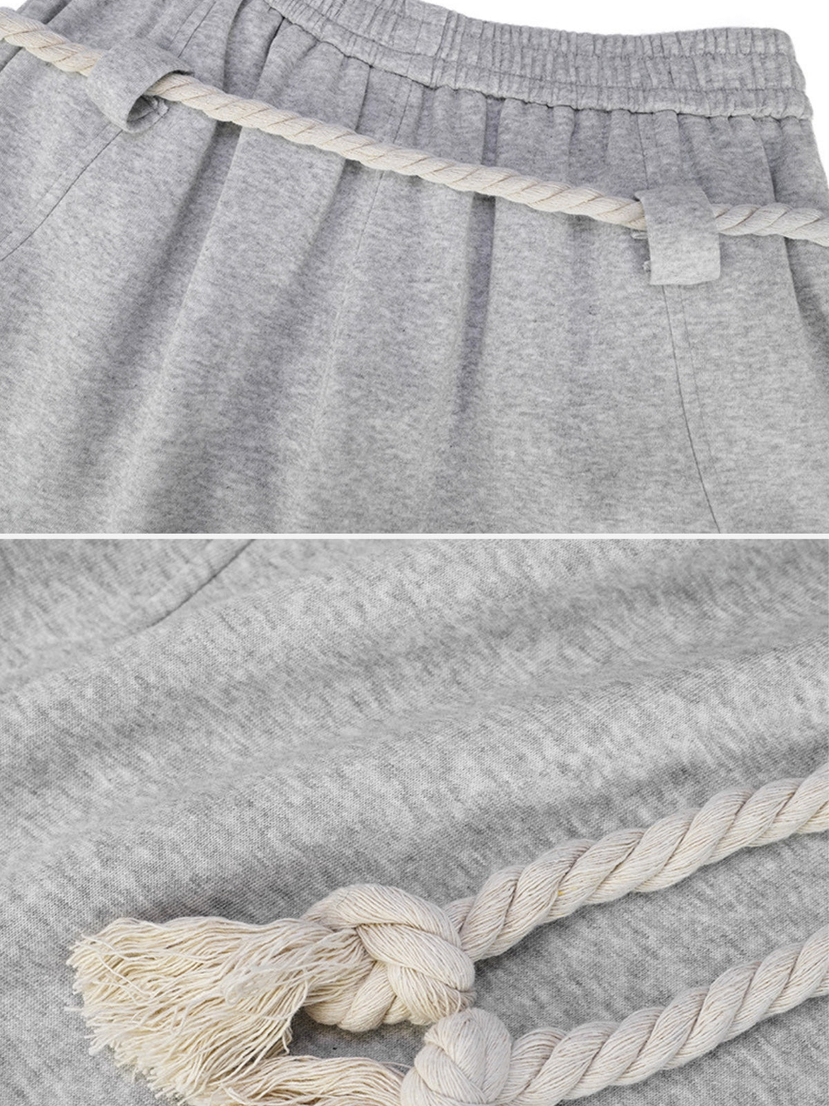 SOLSTICE - Wide Fit Sweatpants with Rope Tie | TEENWEAR.EU