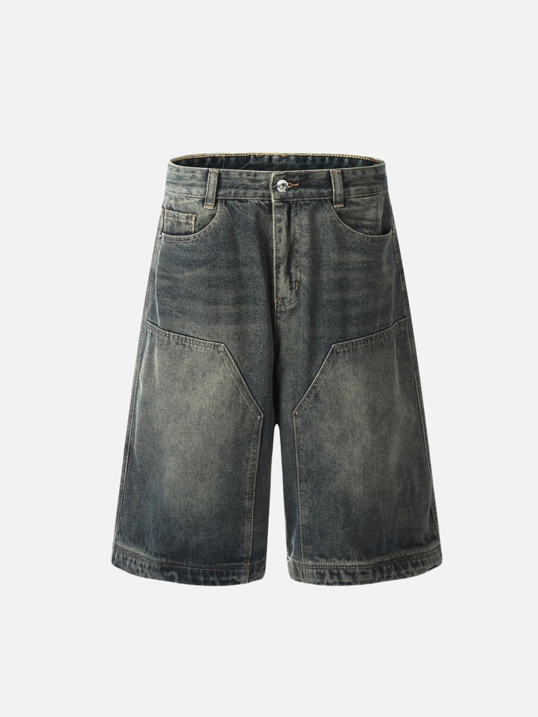 PATCHY - Loose Basic Jorts Blue | TEENWEAR.EU