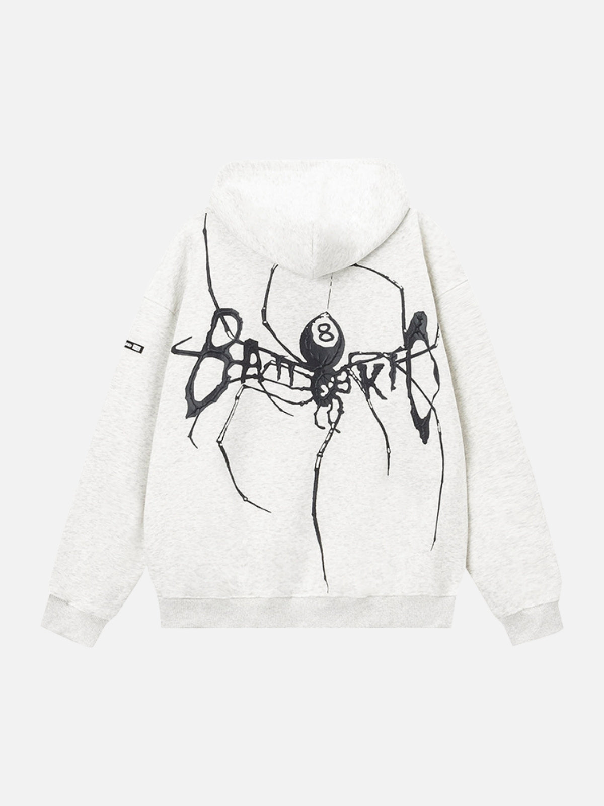 SPIDECHAIN - Oversized Print Zip Up Hoodie | TEENWEAR.EU