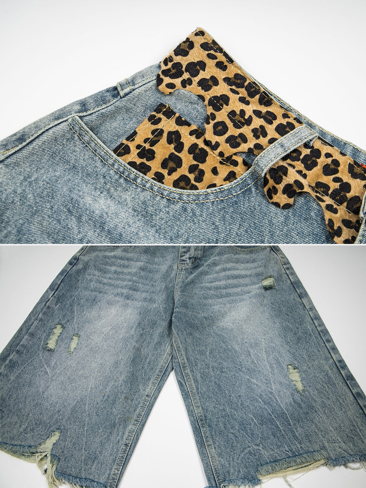 GEPARDIE - Baggy Denim Basic Jorts | Teenwear.eu